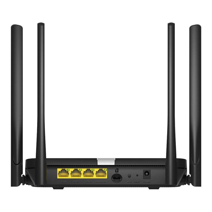Cudy LT500 Router Inalámbrico 4G Doble Banda (2.4/5GHz) Wi-Fi 5 AC867 Ethernet Rápido VPN Negro
