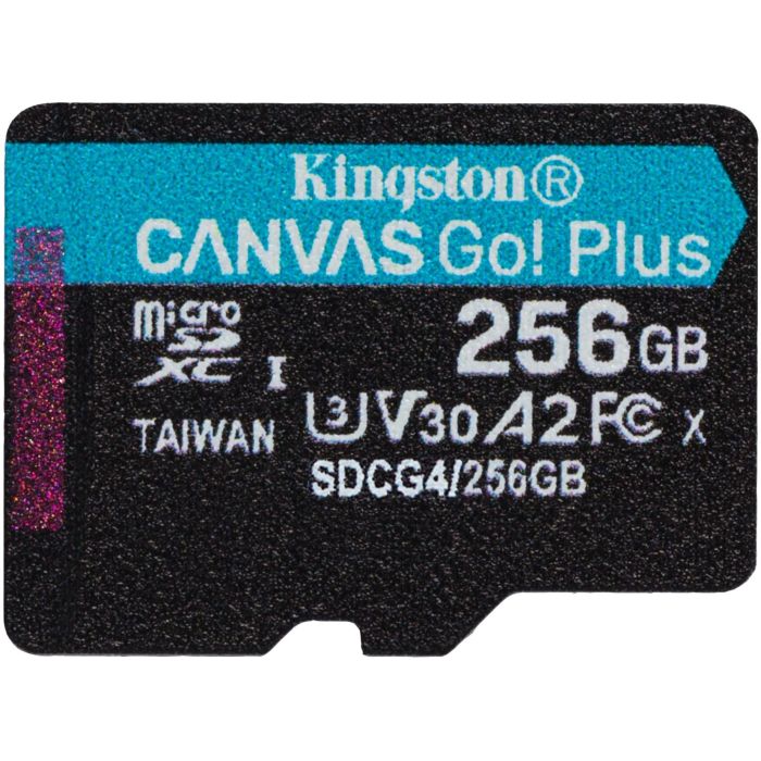 Tarjeta de Memoria Micro SD con Adaptador Kingston SDCG4/256GB 256 GB 1