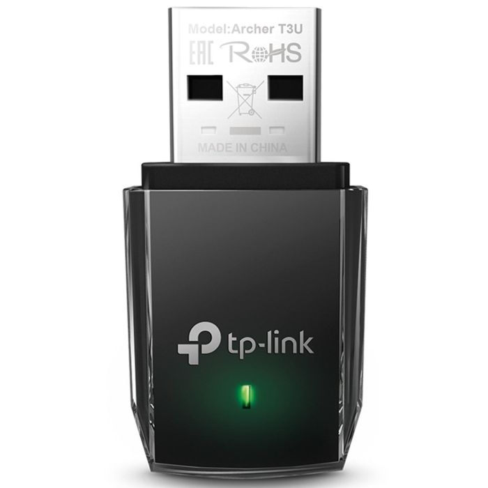 TP-Link Archer T3U Mini Adaptador USB Wi-Fi AC1300 (867Mbps 5GHz + 400Mbps 2.4GHz) Doble Banda MU-MIMO USB 3.0
