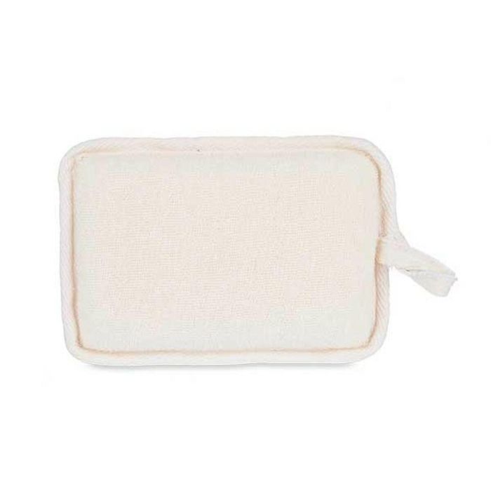 Esponja Corporal Berilo B7081-6 Blanco Beige 11 x 16,5 x 2 cm (24 Unidades) 1