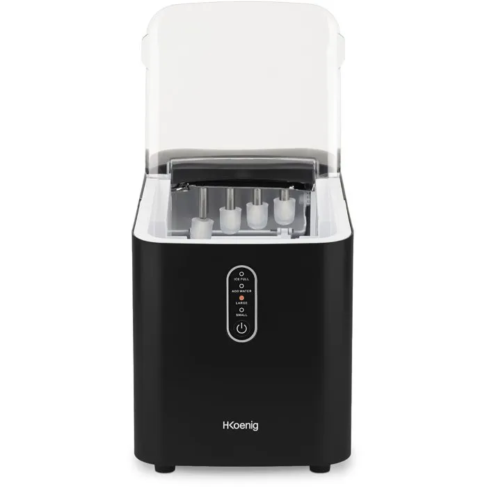Hkoenig KUB14 Máquina de Hielo 12 kg 1L 120 W Negro 3