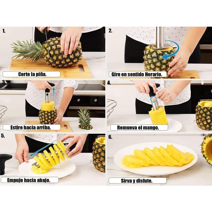 Descorazonador de piña Quttin (24 Unidades) 3 Descorazonador de piña Quttin (24 Unidades) 3