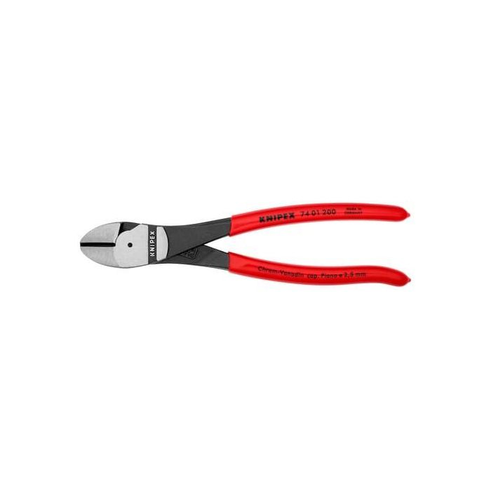 KNIPEX Kraft-Seitenschneider 200 mm. Kunststoff berzogen 2 KNIPEX Kraft-Seitenschneider 200 mm. Kunststoff berzogen 2