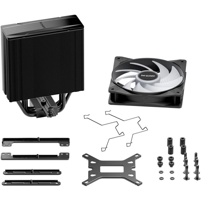 be quiet! Pure Rock 3 LX Refrigerador de aire para procesador 12 cm, 2000 RPM, Socket Intel/AMD, Negro 5