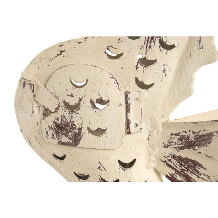 Decoracion Mediterraneo DKD Home Decor Blanco 9 x 41 x 22 cm (2 Unidades) 2 Decoracion Mediterraneo DKD Home Decor Blanco 9 x 41 x 22 cm (2 Unidades) 2