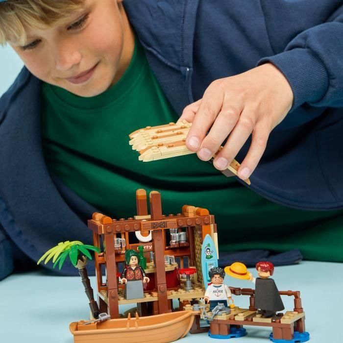 LEGO 75636 Bar del Pueblo Fucsia - Juguete de construcción One Piece para niños a partir de 8 años 3