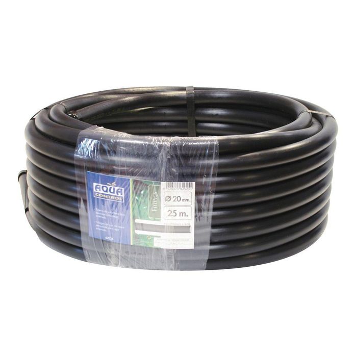 Aqua Control Tubería de Polietileno 20mm x 25m 6 Bar Riego Enterrado Anti UV Negro 0 Aqua Control Tubería de Polietileno 20mm x 25m 6 Bar Riego Enterrado Anti UV Negro 0