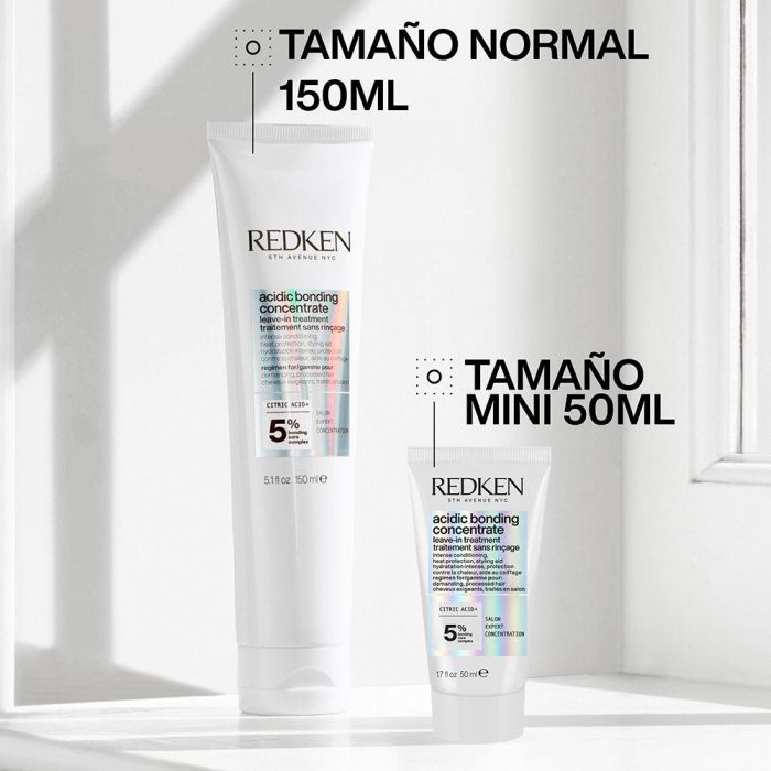 Redken ACIDIC BONDING CONCENTRATE Tratamiento Cabello Dañado Sin Sulfatos 50 ml 3 Redken ACIDIC BONDING CONCENTRATE Tratamiento Cabello Dañado Sin Sulfatos 50 ml 3