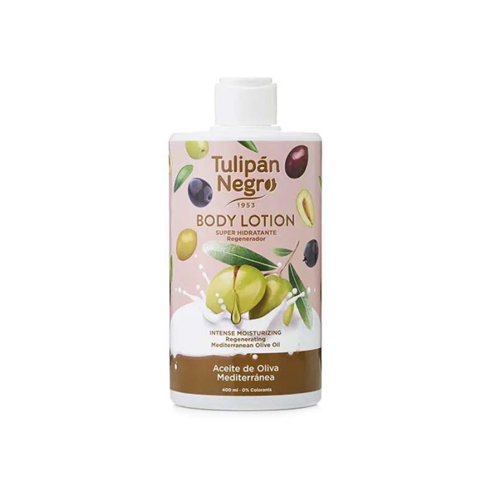 Tulipan Negro Body Lotion Negro Aceite De Oliva 400 mL