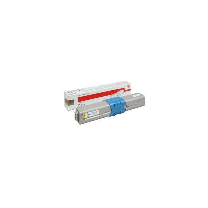 Oki Toner Original para C300 C500 Amarillo 2.000 páginas