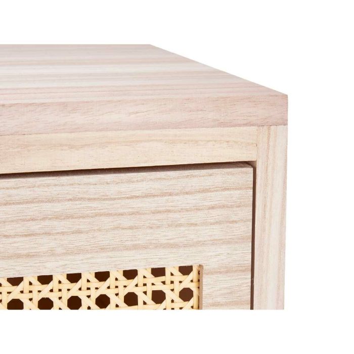 Cajonera GiftDecor Rattan Natural 40 x 58 x 29 cm 3 cajones 1