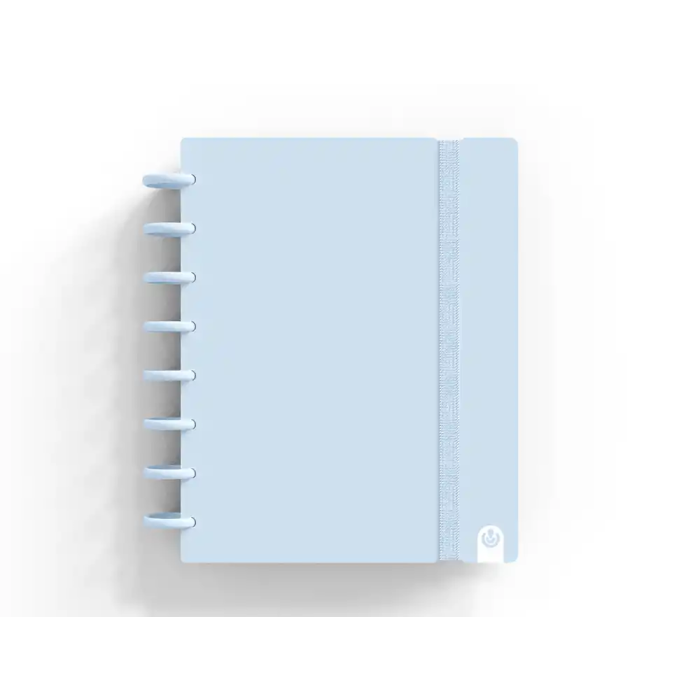Carchivo Cuaderno Ingeniox Foam A5 80 Hojas Rayado Horizontal Azul Pastel 1