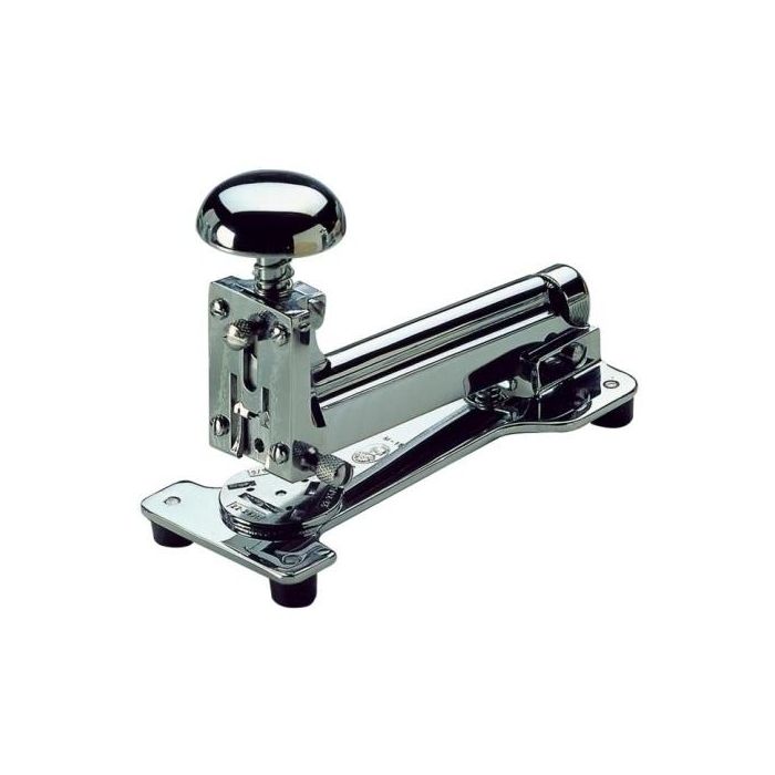 El Casco Grapadora de Sobremesa M-15, 25 Hojas, Cromada, Metálica, Grapas 22/6 y 24/6