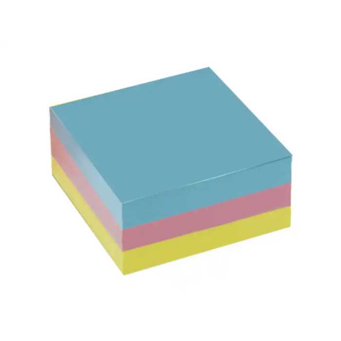 Liderpapel Tacos de Papel sin Encolar Colores 400 Hojas 95x90x40 mm 80 gr 3