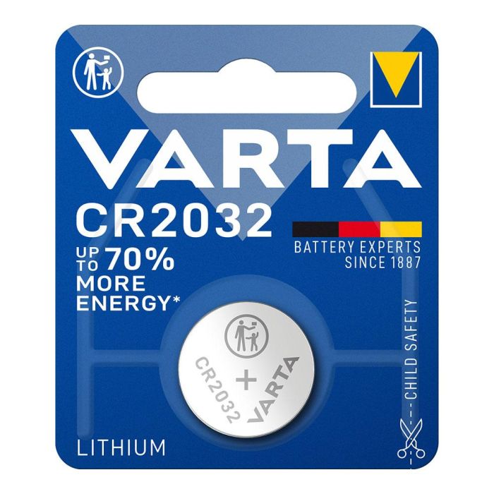 Varta CR2032, Lithium, 3V, 230 mAhSilver