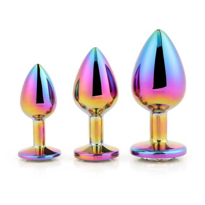 Plug Anal Dream Toys Gleaming Love Multicolor 6 Plug Anal Dream Toys Gleaming Love Multicolor 6