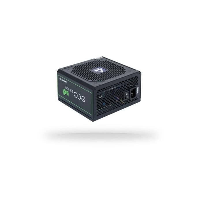 Chieftec GPE-600S Fuente de Alimentación PC 600W ECO Serie ATX No Modular Activo Negro para Tarjetas Madre