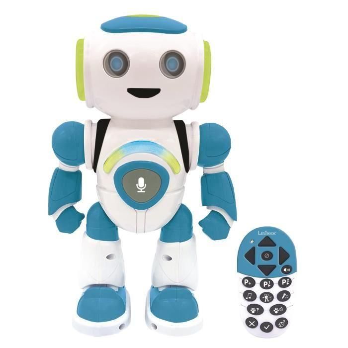 LEXIBOOK - POWERMAN Junior - Robot educativo interactivo - Edades 3+ LEXIBOOK - POWERMAN Junior - Robot educativo interactivo - Edades 3+