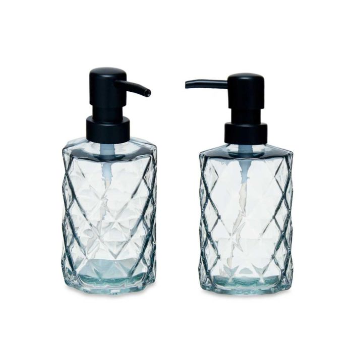 Dispensador Jabon Negro Diamante 360 Ml Berilo 9X18CM (12 Unidades) 1 Dispensador Jabon Negro Diamante 360 Ml Berilo 9X18CM (12 Unidades) 1