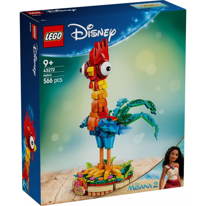 Lego 43272 Disney Vaiana 2 Heihei Figura Construible Articulada Coleccionable 9
