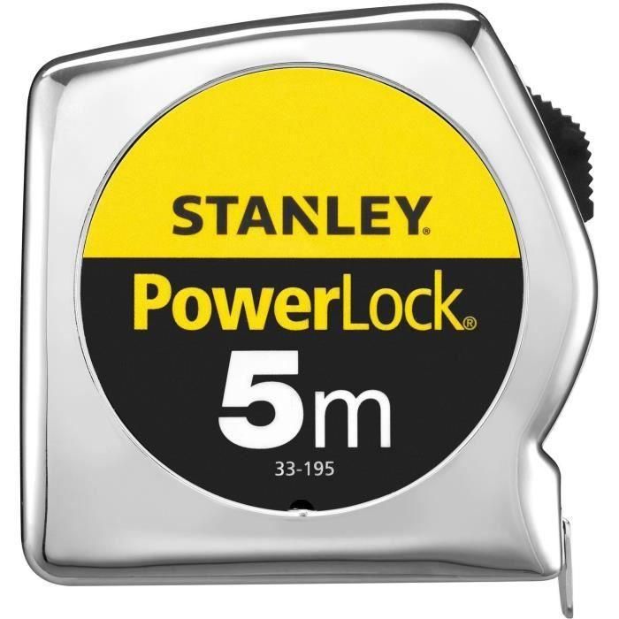 Medida - STANLEY - 1-33-195 - 5 mx 25 mm - Powerlock Classic ABS Medida - STANLEY - 1-33-195 - 5 mx 25 mm - Powerlock Classic ABS