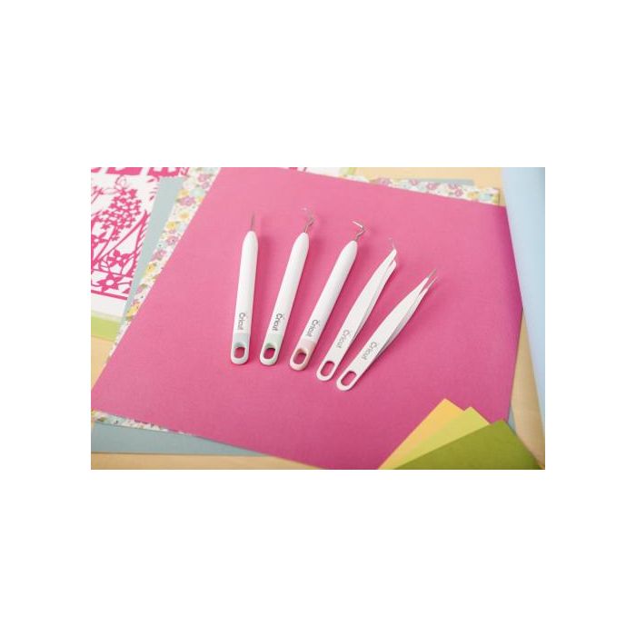 Cricut 2004233 Desmalezadora, 5 Piezas, Color Blanco 6