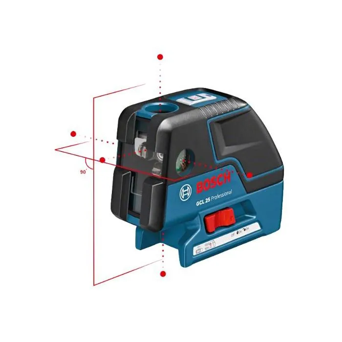 Bosch GCL 25 Professional Nivel Láser Inalámbrico Precisión 2 mm Ergonómico 1