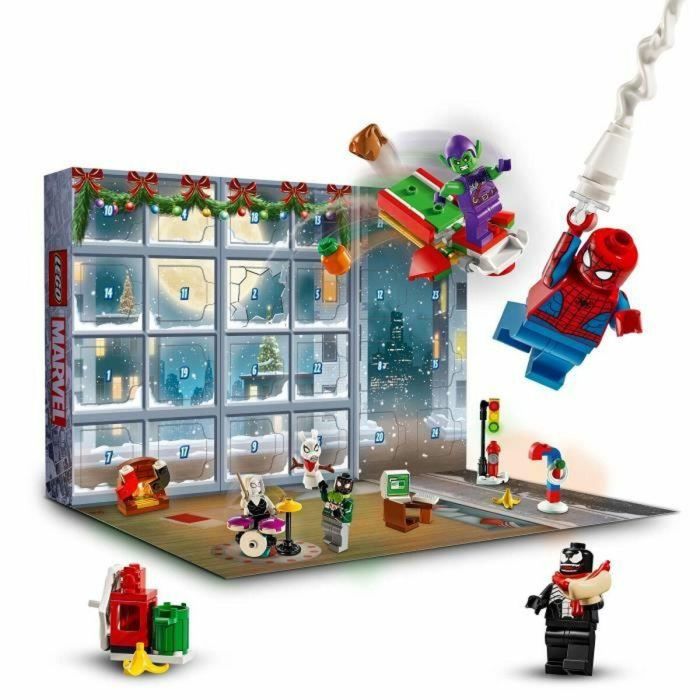 LEGO Marvel 76293 Calendario de Adviento de Spider-Man 2024 - Regalo festivo para niños 4