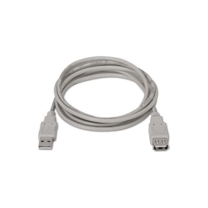 AISENS - CABLE USB 2.0, TIPO A/M-A/H, BEIGE, 1.8M 1 AISENS - CABLE USB 2.0, TIPO A/M-A/H, BEIGE, 1.8M 1