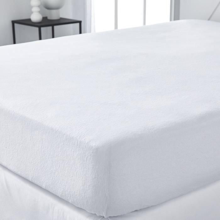 Protector de colchón absorbente - TODAY - Essential - Para cama de matrimonio - 140 x 190 cm Protector de colchón absorbente - TODAY - Essential - Para cama de matrimonio - 140 x 190 cm