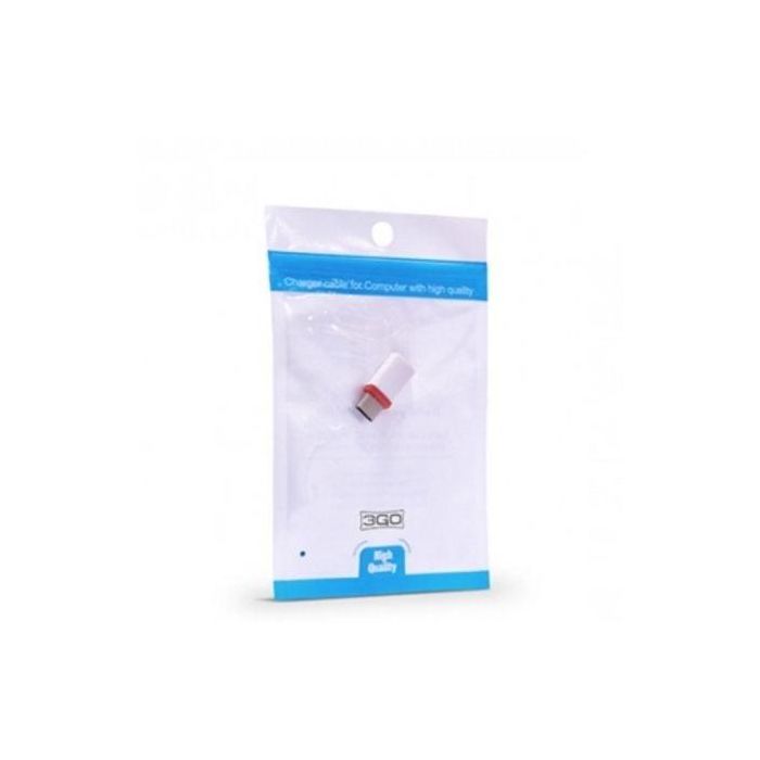 Adaptador Micro USB 3GO A201 Micro USB Hembra - USB Tipo-C Macho 2 Adaptador Micro USB 3GO A201 Micro USB Hembra - USB Tipo-C Macho 2