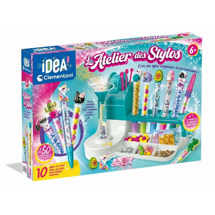 Clementoni CLE8005125527694 El taller de bolígrafos - Crea y personaliza 10 bolígrafos - Made in Italy 0 Clementoni CLE8005125527694 El taller de bolígrafos - Crea y personaliza 10 bolígrafos - Made in Italy 0