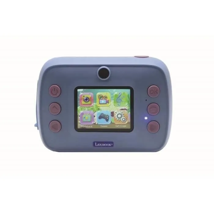 Lexibook Cámara Instantánea Stitch - Dos Sensores 1.3 MP, Pantalla LCD 2 Pulgadas con Flash, Azul 3