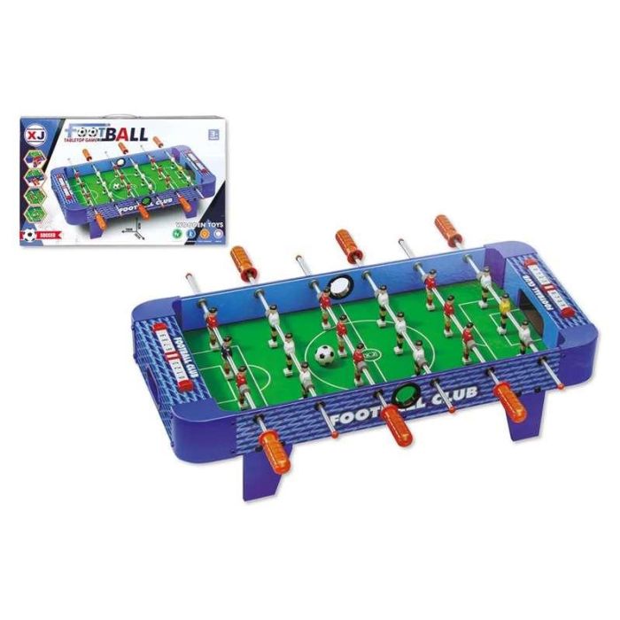 Futbolín madera con marcadores de puntuación 70x36x18cm 2 Futbolín madera con marcadores de puntuación 70x36x18cm 2