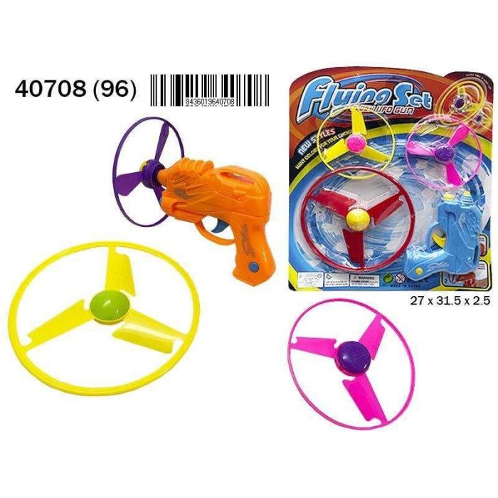 Rama Blister con 3 Voladores Lanzadera 27x31,5x2,5 cm, Edad Mínima 3 Años Rama Blister con 3 Voladores Lanzadera 27x31,5x2,5 cm, Edad Mínima 3 Años