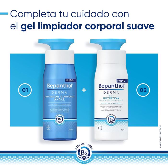 Loción Corporal Bepanthol BEPANTHOL DERMA 400 ml 3 Loción Corporal Bepanthol BEPANTHOL DERMA 400 ml 3