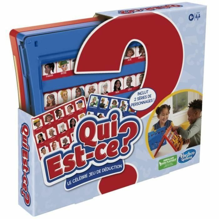 Hasbro Gaming HAS5010996182999 Quién es? Juego de Mesa Clásico para Niños a partir de 6 Años, 2 Jugadores