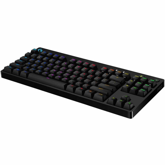 Teclado Gaming Logitech Pro Gaming Negro Qwerty Español QWERTY Inglés EEUU 3 Teclado Gaming Logitech Pro Gaming Negro Qwerty Español QWERTY Inglés EEUU 3