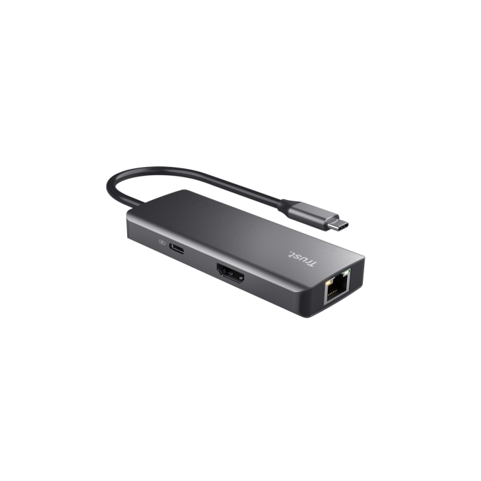 Hub USB Trust 24968 Plateado (1 unidad) 3 Hub USB Trust 24968 Plateado (1 unidad) 3