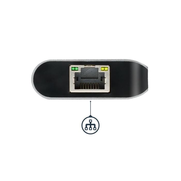 Hub USB Startech DKT30CSDHPD Negro Gris 60 W 4 Hub USB Startech DKT30CSDHPD Negro Gris 60 W 4