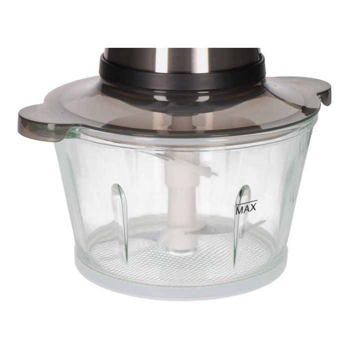 Edm Picadora de Acero Inoxidable 350W 1.8L para Alimentos con 4 Cuchillas 3