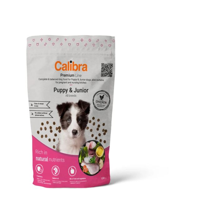 Calibra Dog Premium Puppy Junior Pollo 100 gr Form,Prueba