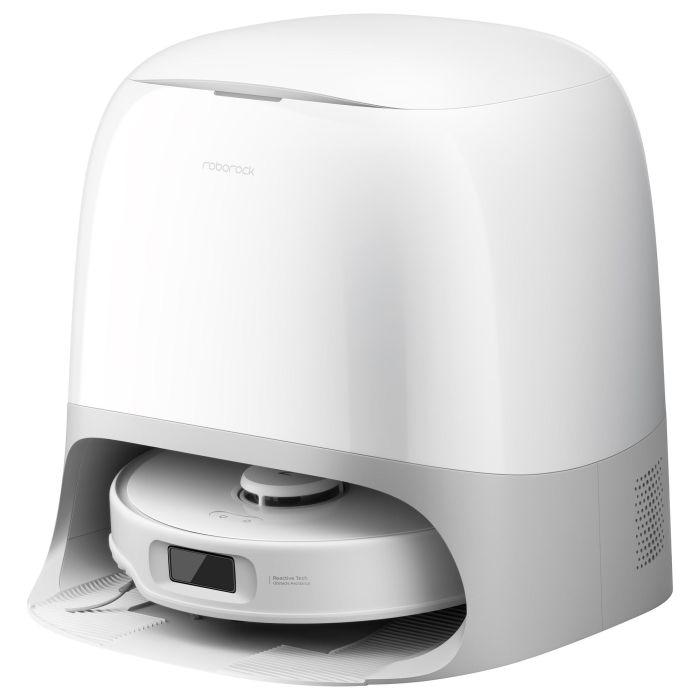 Roborock Qrevo Curv 5A1 Robot Aspirador y Fregador con Estación Base Multifunción Sin Bolsa, Color Negro y Blanco Roborock Qrevo Curv 5A1 Robot Aspirador y Fregador con Estación Base Multifunción Sin Bolsa, Color Negro y Blanco