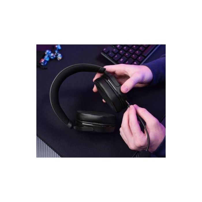 Trust Gaming 25447 GXT 492 Carus Auriculares Gaming Circumaurales con Micrófono, Jack 3.5mm, Multiplataforma PC PS5 Xbox Switch, Negros 2 Trust Gaming 25447 GXT 492 Carus Auriculares Gaming Circumaurales con Micrófono, Jack 3.5mm, Multiplataforma PC PS5 Xbox Switch, Negros 2