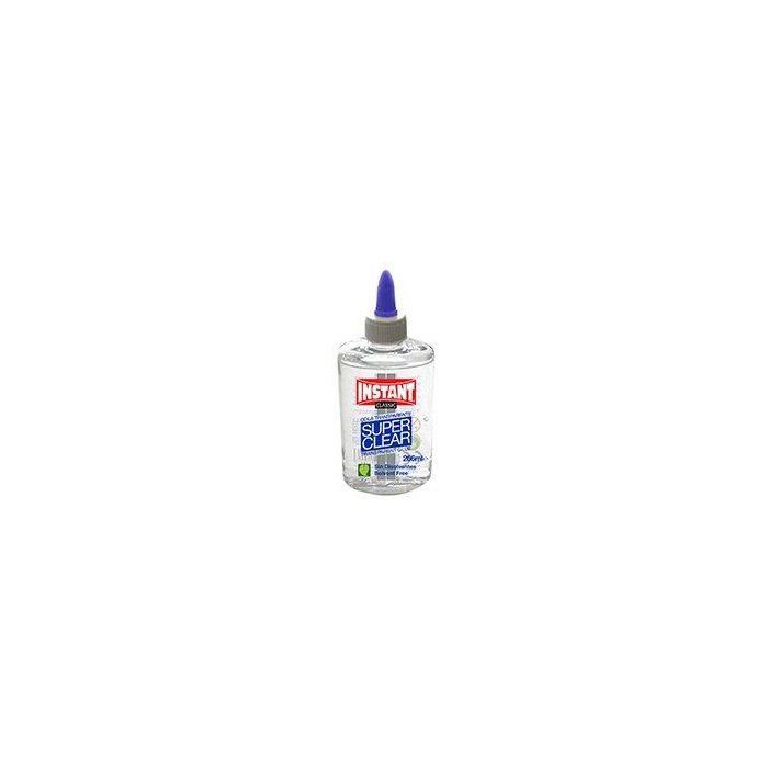 Instant Cola Líquida Superclear para Decoración, Pegamento para Papel, Cartón, Fotos, 266 mL