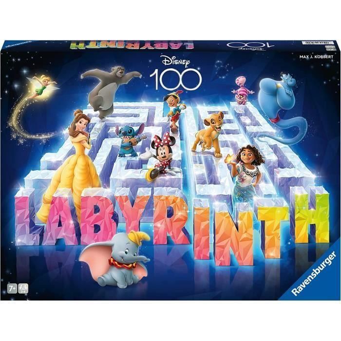 Labyrinth Disney 100º cumpleaños - Juego de Plateau - 4005556274604 - Ravensburger