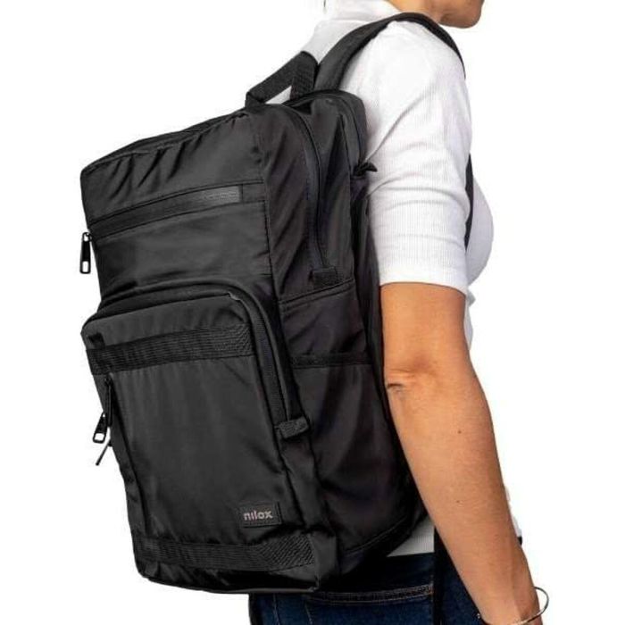 Mochila para Portátil Nilox MOCHILA 15.6 URBAN NEGRA Negro 30 x 45 x 15 cm 15" 3 Mochila para Portátil Nilox MOCHILA 15.6 URBAN NEGRA Negro 30 x 45 x 15 cm 15" 3