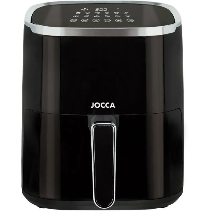 Jocca Freidora sin Aceite 2196 5L 1450W Negra 28 x 26 x 35 cm 0 Jocca Freidora sin Aceite 2196 5L 1450W Negra 28 x 26 x 35 cm 0