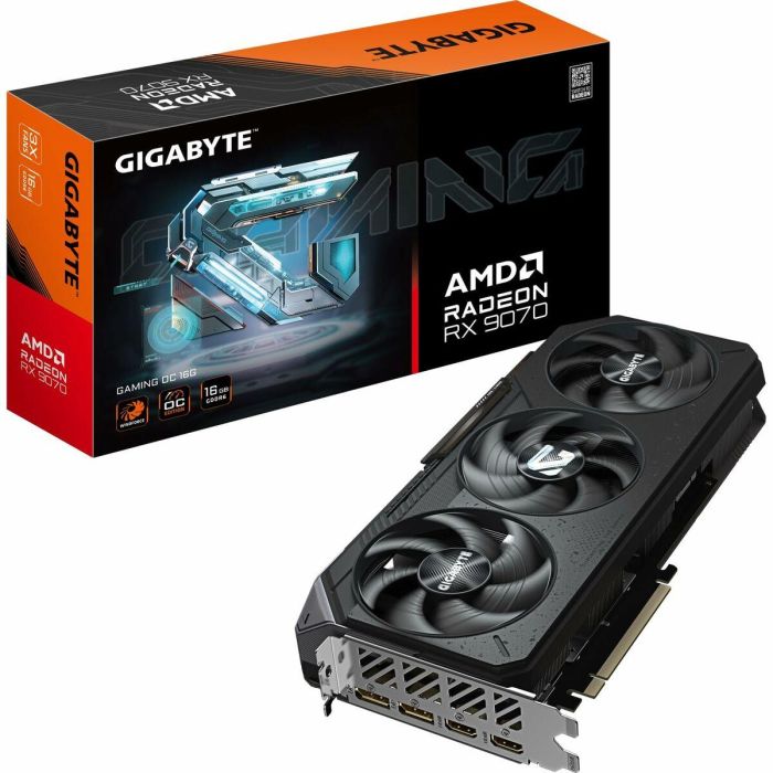 Gigabyte ASU4719331355531 Tarjeta gráfica Radeon RX 9070 GAMING OC 16 GB 10 Gigabyte ASU4719331355531 Tarjeta gráfica Radeon RX 9070 GAMING OC 16 GB 10
