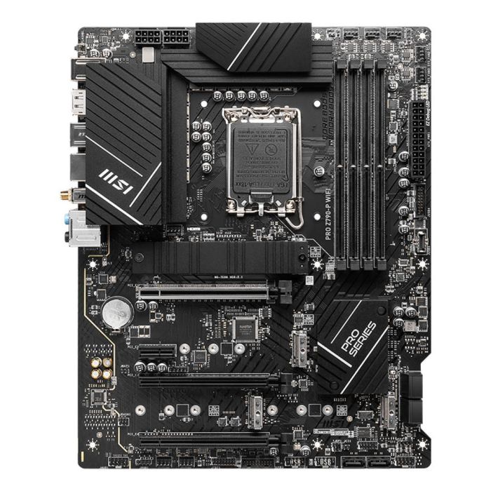 MSI PRO Z790-P WiFi Placa Base Intel LGA 1700 DDR5 ATX para Celeron Pentium Gold 128GB RAM WiFi 6 1 MSI PRO Z790-P WiFi Placa Base Intel LGA 1700 DDR5 ATX para Celeron Pentium Gold 128GB RAM WiFi 6 1